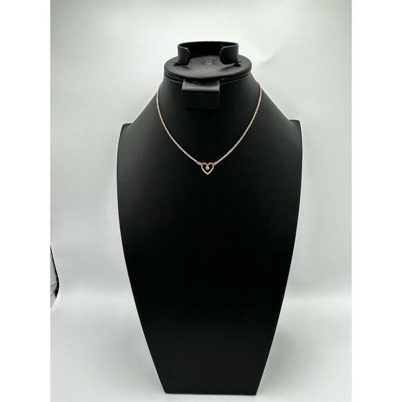 Avon Jewelry - Avon Vintage Heart Pendant Necklace Gold Timeless Fashion Jewelry
